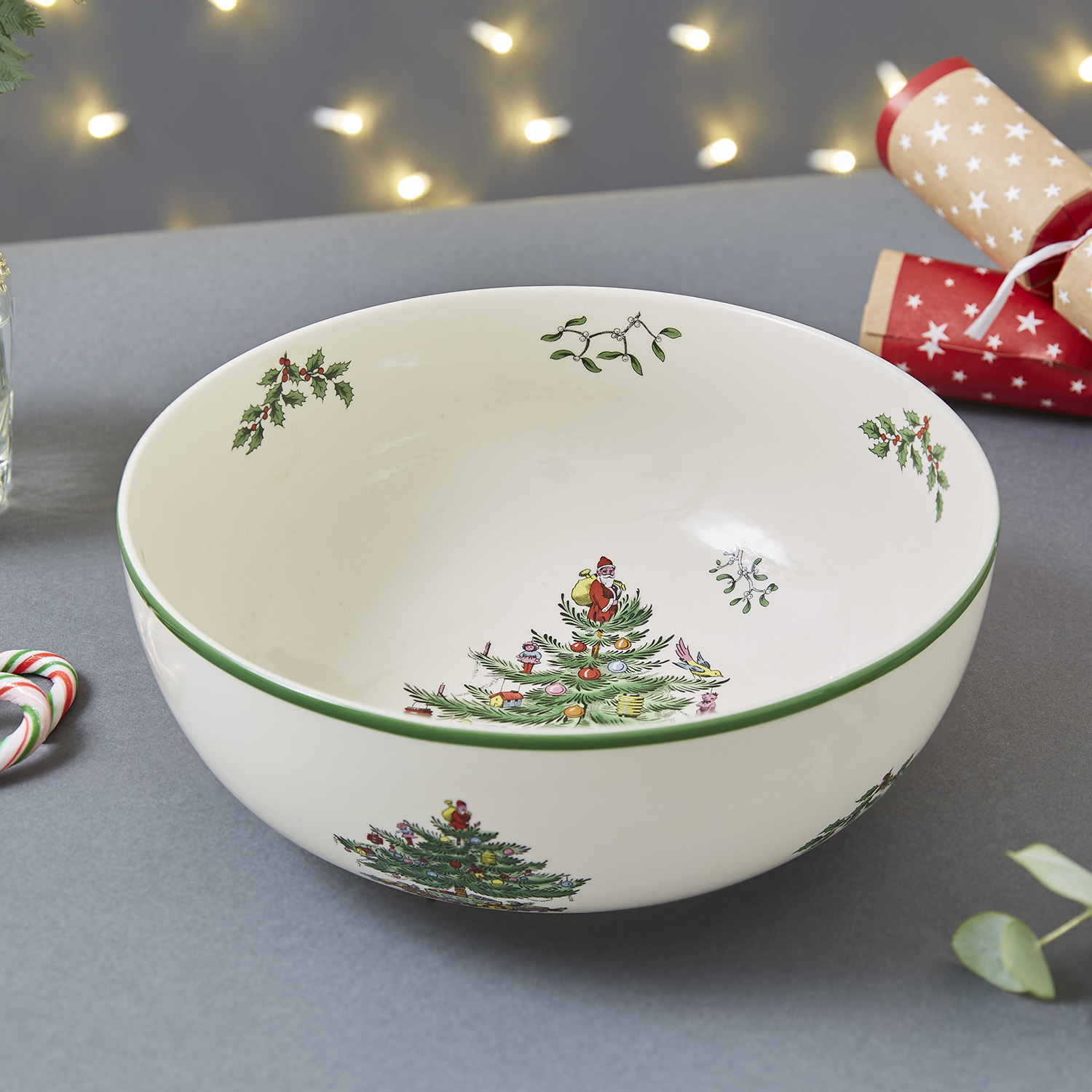 Christmas Tree Large Round Bowl image number null